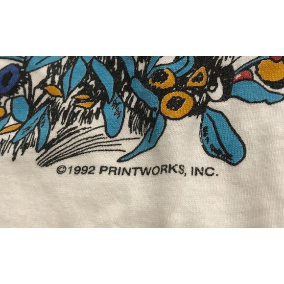 Vintage 1992 Cardinal Bird Adult Large Single Stitch Tee T Shirt - Picture 3 of 6